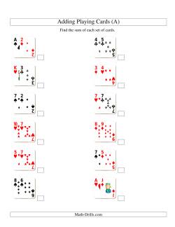 Adding 2 Playing Cards