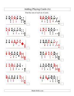 Adding 6 Playing Cards