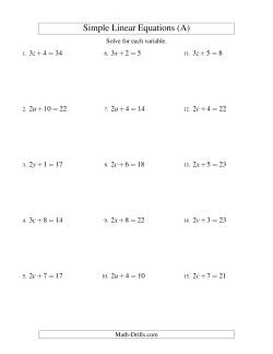 Search | Equations | Page 1 | Weekly Sort