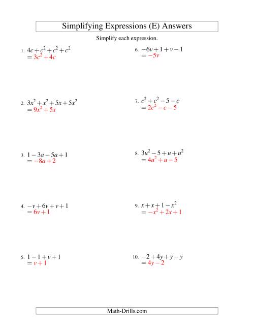 simplifying-algebraic-expressions-with-one-variable-and-four-terms-addition-and-subtraction-e