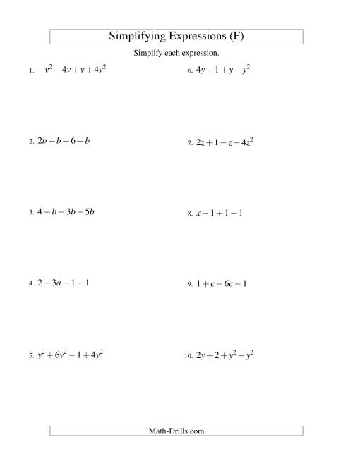 simplifying-algebraic-expressions-with-one-variable-and-four-terms-addition-and-subtraction-f