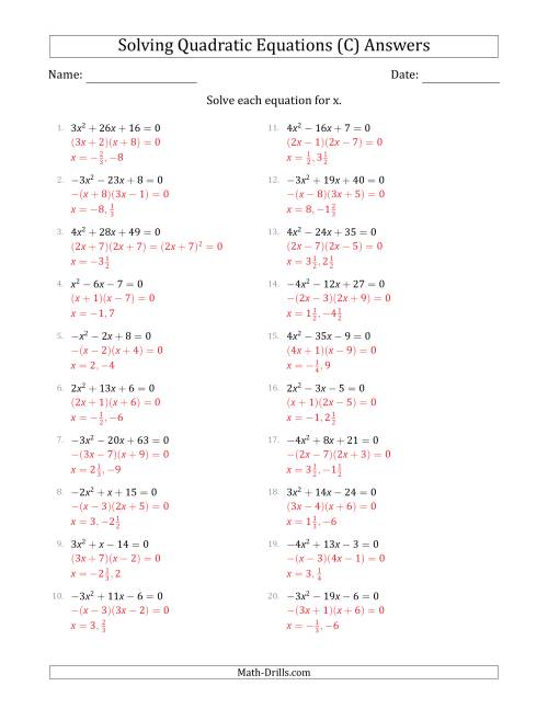 solving-quadratic-equations-with-positive-or-negative-a-coefficients-up-to-4-c