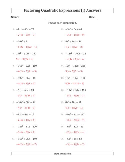 factoring-quadratic-expressions-with-positive-or-negative-a