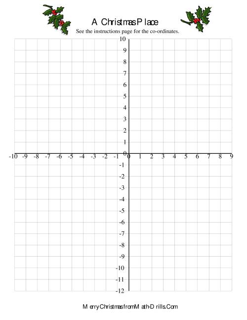 The Co-Ordinate Geometry Activity Math Worksheet