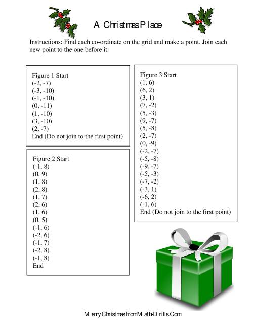 The Co-Ordinate Geometry Activity Math Worksheet Page 2