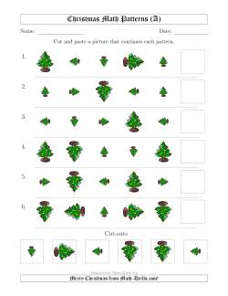 Christmas Picture Patterns with Size and Rotation Attributes