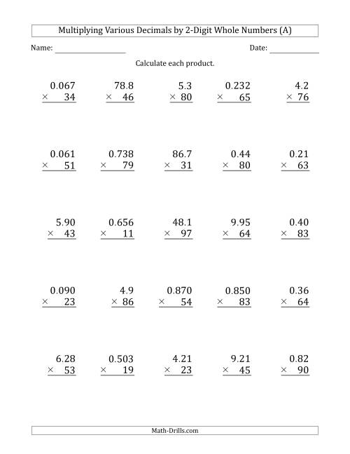 Fractions Of Whole Numbers Worksheet Randomly Generated Worksheets Multiplying Fractions By 