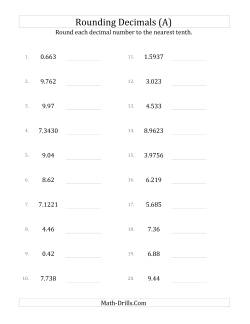 Search | Rounding | Page 1 | Weekly Sort