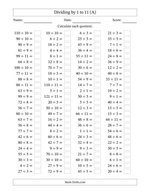 horizontally-arranged-division-facts-with-divisors-1-to-11-and