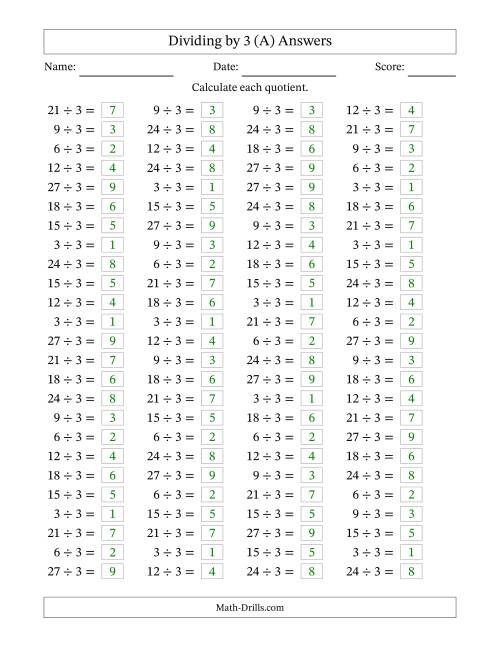 dividing-by-3-with-quotients-from-1-to-9-a