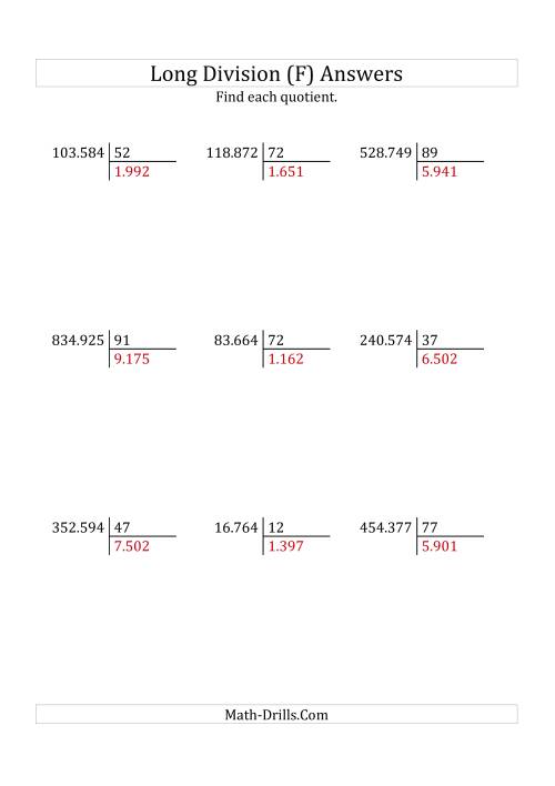 european long division with a 2 digit divisor and a 4