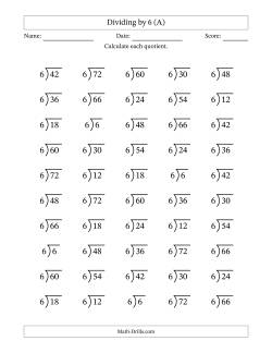 Division Worksheets