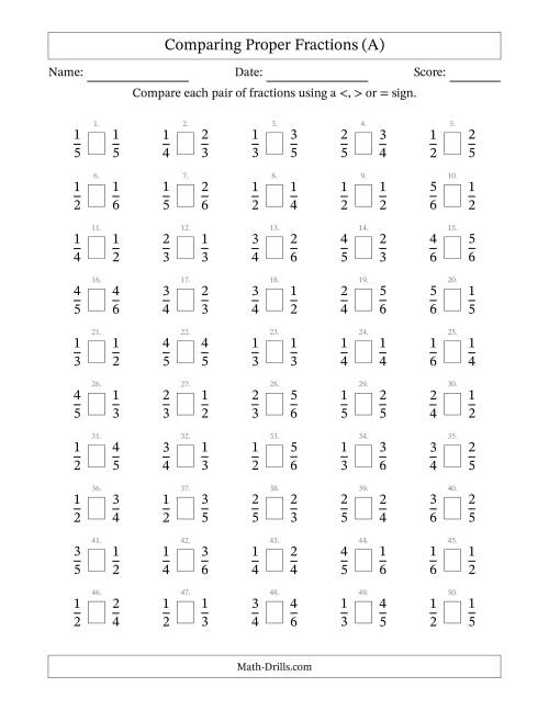 comparing-simple-fractions-to-6ths-all