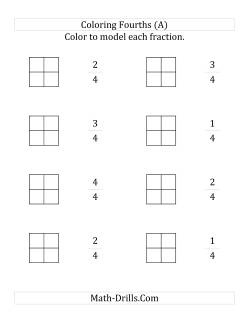 Coloring Fourths Models