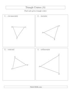 Contructing Centers for Acute Triangles