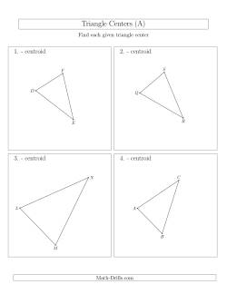Contructing Centroids for Acute Triangles