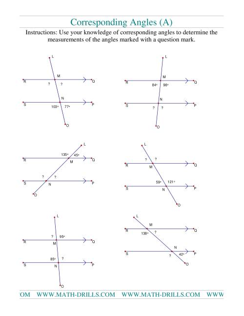 Angle Worksheets Math Drills Geometry Worksheets And Angles On Pinterestmeasuring A