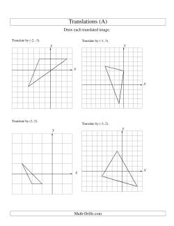 Translation of 3 Vertices up to 3 Units