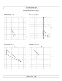 Translation of 3 Vertices up to 6 Units