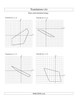 Translation of 5 Vertices up to 6 Units