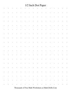 2 Dots per Inch Dot Paper (Black)