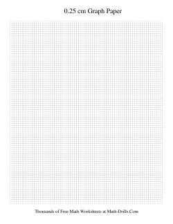 0.25 cm Metric Graph Paper (Black)