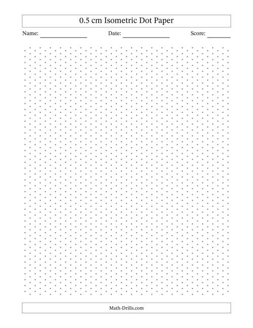 What Is Isometric Dot Paper Used For