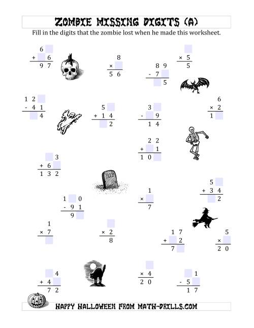 who-turns-out-the-lights-on-halloween-math-worksheet-answers-alphabetworksheetsfree