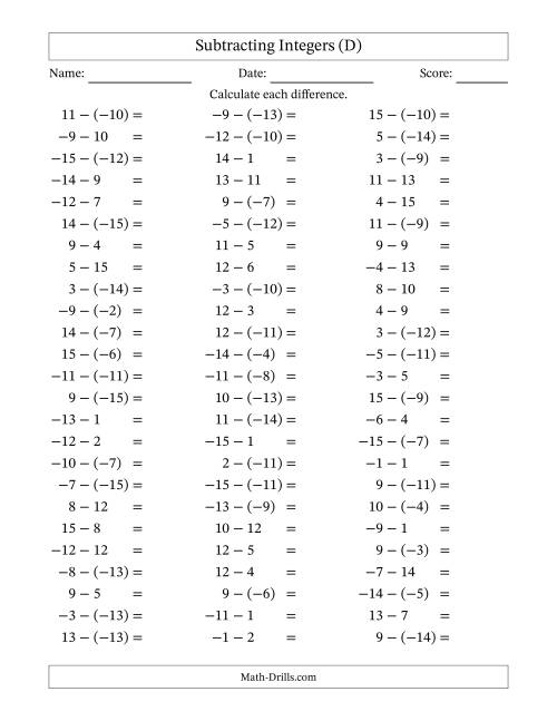 subtracting-integers-from-15-to-15-negative-numbers-in