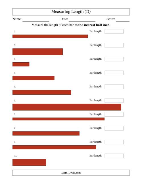 measuring-length-to-the-nearest-half-inch-d
