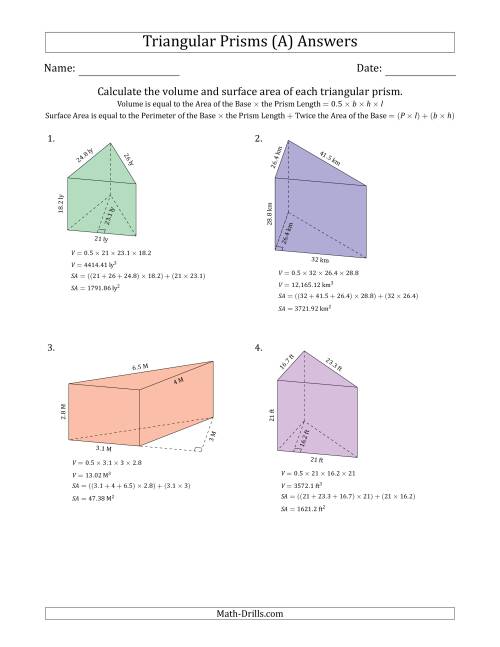 volume-and-surface-area-of-triangular-prisms-all