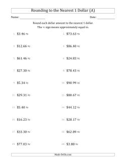 Search Rounding Page 1 Weekly Sort