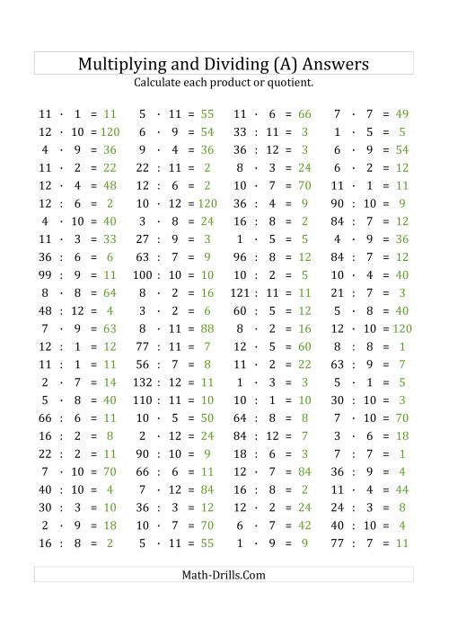 100-horizontal-multiplication-division-questions-facts-1-to-12-euro-format-all