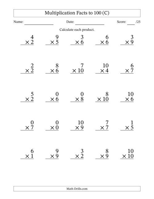 multiplication-facts-to-100-including-zeros-36-questions-per-page-c