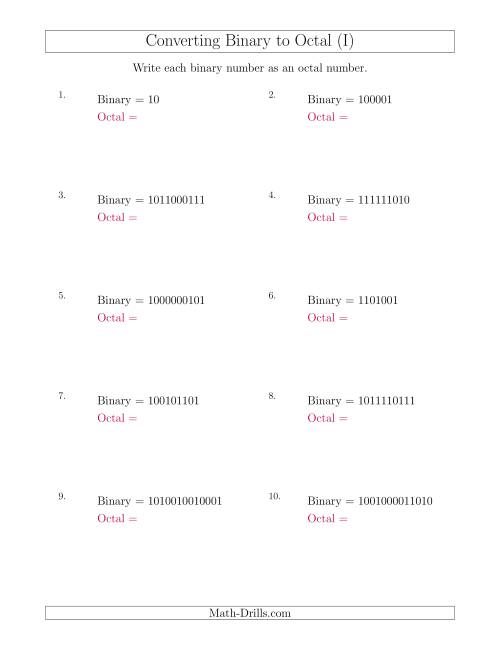 converting-binary-numbers-to-octal-numbers-i