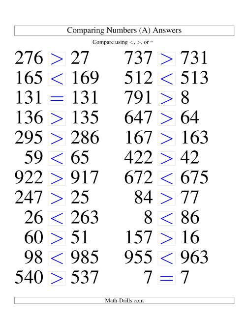 comparing-numbers-to-1000-tight-lp