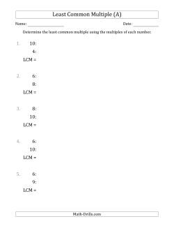 numbers homework