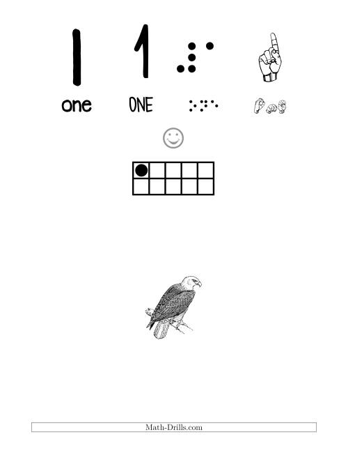 The Number Recognition Posters with a Bird Theme (All) Math Worksheet Page 2