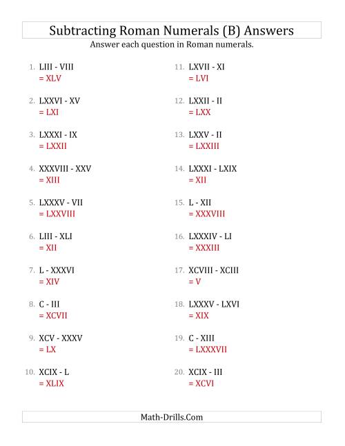 subtracting-roman-numerals-up-to-c-b