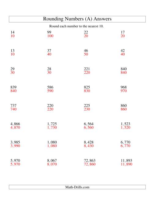 29 rounding decimal numbers worksheet notutahituq worksheet information