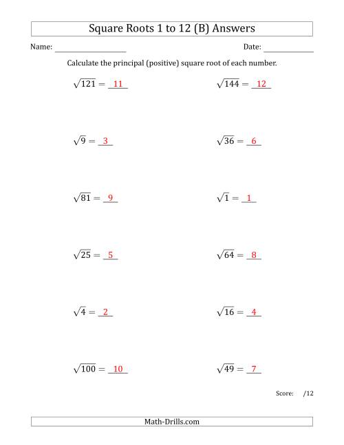 Math Square Root Worksheets ~ 25+ images squares and square roots With Simplifying Square Roots Worksheet Answers