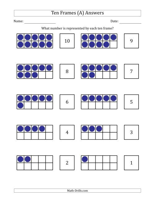 completed-ten-frames-with-the-numbers-in-reverse-order-a
