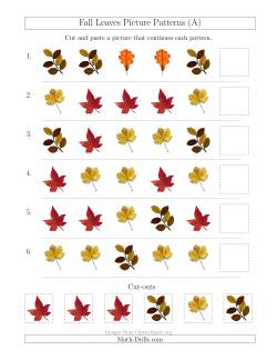 Patterning Worksheets Picture and Number Patterns