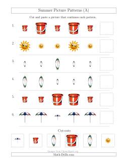 Summer Picture Patterns with Size Attribute Only