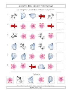 Nunavut Day Picture Patterns with Shape and Rotation Attributes