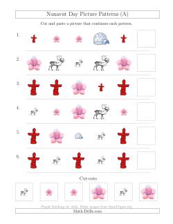 Nunavut Day Picture Patterns with Shape and Size Attributes