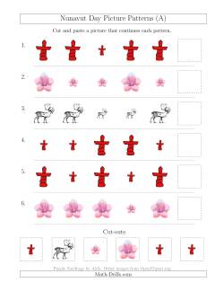 Nunavut Day Picture Patterns with Size Attribute Only