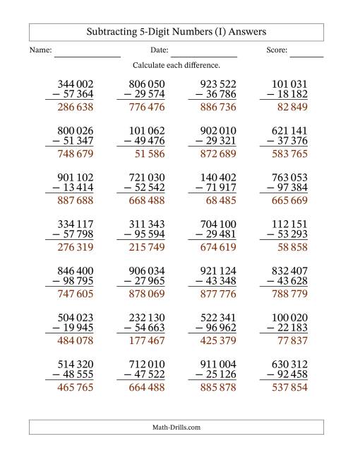 subtracting-5-digit-numbers-with-all-regrouping-with-space-separated